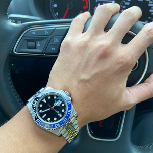 Reloj mecánico automático para hombre VS EW Sk 3285 Luminoso, resistente al agua hasta 100 m, 40 mm, de alta calidad, negro y azul, para hombre. - Product Image 4