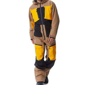 Waterproof Ski Suit Breathable Windproof Snowboard Jacket and Bib <b>Pants</b> High Performance Ski Suit with Insulated <b>Thermal</b> Lining - Product Image 1