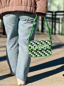 Bolso de mano informal con asa de cuentas de cristal de colores personalizadas, certificado por MS Handicraft, hecho a mano en India, Uttar - Product Image 1