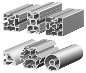 โปรไฟล์อะลูมิเนียมอัลลอย 6063-T5 รูปตัว T วัสดุโครงสร้างอุตสาหกรรม - Product Image 5