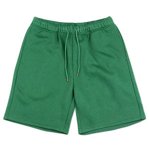 Customized Wholesale Price <b>Men</b> Casual <b>Shorts</b> Solid <b>Pattern</b> High Quality Breathable Cotton Polyester Elastic Waist - Product Image 1