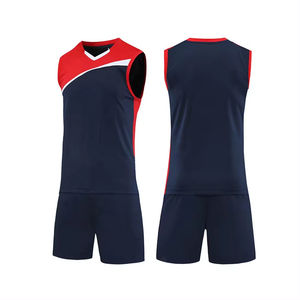 Tenues de volley-ball imprimées par sublimation OEM pour la vente en gros, uniformes de volley-ball sur mesure en grande quantité - Product Image 1