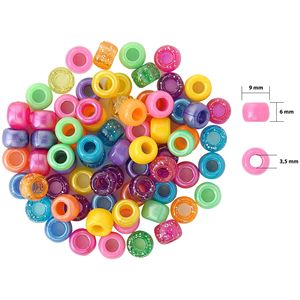 Bright Sparkle for Pony <b>Bead</b> Box 2300 Pieces DIY Jewelry Making <b>Kit</b> for Girls - Product Image 2