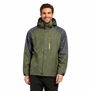 Dernier modèle de coupe-vent 2026 léger et personnalisé avec capuche pour homme, veste coupe-vent en tissu, vêtements d'extérieur, vestes coupe-vent de sport OEM - Product Image 1
