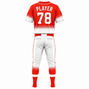 Último Modelo 2026, Jersey de Béisbol Sublimado, Uniforme de Béisbol Personalizado, Ropa Deportiva de Malla, Ropa de Entrenamiento para Equipos, Proveedor OEM ODM - Product Image 4