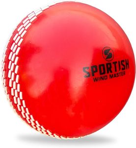 Langlebiger Weicher PVC-Windball – Leichter Cricket-Trainingsball für Schlagübungen, Bowling, Coaching & Trainingseinheiten - Product Image 2