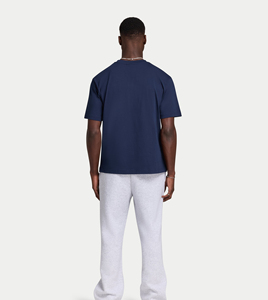 T-shirts à manches courtes respirants et écologiques pour hommes, pour jeunes et adultes, mode décontractée, séchage rapide, coupe régulière, mélange polyester/coton - Product Image 2