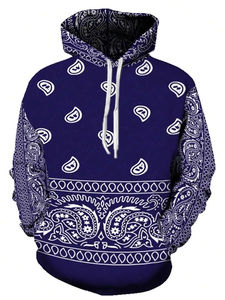 Fabricant de sweats à capuche personnalisés OEM avec impression par sublimation, sweats à capuche imprimés sur toute la surface pour hommes, vêtements de sport pour la course à pied et la gym - Product Image 3