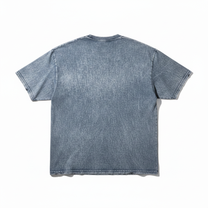 Camisetas de Alta Calidad con Diseño Personalizado, 100% Algodón, Lavadas con Ácido, Transpirables, de Manga Corta, para Venta en Línea a Bajo Precio - Product Image 3