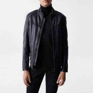 Veste en cuir, logo personnalisé, couleur personnalisée, taille personnalisée, streetwear, lin, coton, produit de haute qualité - Product Image 3