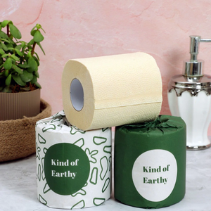 Papier toilette recyclé en gros, 4 plis, rouleau de papier toilette pour restaurant, fournisseur et fabricant de papier toilette de haute qualité - Product Image 2