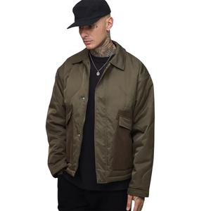 Chaqueta de Plumón Personalizada con Logotipo, Resistente al Agua, para Invierno, Chaqueta de Plumón con Capucha para Hombre, Proveedor de Chaquetas de Plumón con Relleno Alternativo de Plumón - Product Image 2