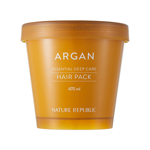 Nature Republic Deep Care Hair Pack pour cheveux abîmés, huile d'argan nourrissante, grande capacité - pour le soin - Product Image 1