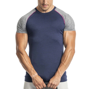 Camiseta Deportiva Profesional para Hombre 2026 con Logotipo Personalizado, 100% Algodón, Secado Rápido, Transpirable, Ecológica, Cuello Redondo, Manga Corta - Product Image 3