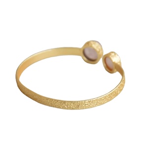 Statement 18K Gold Plated Adjustable Brass <b>Bracelet</b> Handmade Unisex Fashion Jewelry Ready to Ship Wholesale - Product Image 3