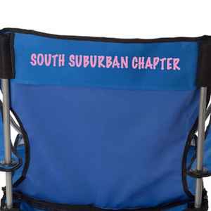 เก้าอี้สนามหญ้าแบบพับได้ของแจ็คและจิลพร้อมพิมพ์ชื่อตามสั่ง เก้าอี้ปิกนิกชายหาดแบบพกพา - Product Image 6