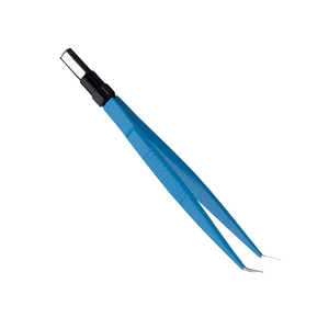 Azicon's Straight Bipolar Forceps Euro Fitting Reuse Autoclavable Angled Tip Microsurgical Coagulation Straight Bipolar Forceps - Product Image 5