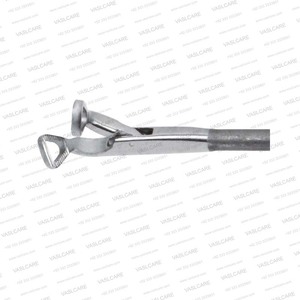 Pinzas Triangulares Laríngeas de 26 cm – Pinzas para Muestreo de Tejido en Microlaringoscopia – Instrumentos Quirúrgicos ORL de Vaslcare - Product Image 2