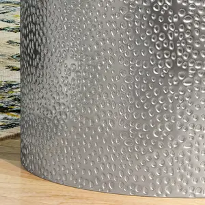 Modern <b>Nesting</b> Metal Coffee <b>Table</b> with Storage Space Saving Contemporary Wood Top Living Room Furniture Home Furniture - Product Image 4