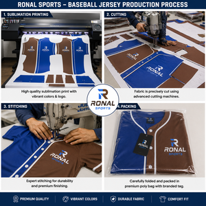 เสื้อเบสบอลผู้ชายแฟชั่นใหม่ราคาถูก OEM คุณภาพเยี่ยม รับสกรีนโลโก้/สีตามสั่ง ขายดีอันดับต้นๆ ผลิตจากโพลีเอสเตอร์ 100% - Product Image 5