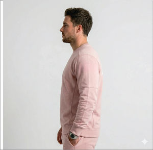 เสื้อสเวตเชิ้ตผ้าฟลีซแห้งเร็ว ระบายอากาศดี คอกลม พิมพ์ลายแฟชั่น สำหรับผู้ชาย - Product Image 6