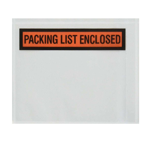 Enveloppes personnalisées imprimées pour listes de colisage avec dos adhésif pour l'expédition et l'identification des produits - Product Image 5