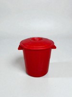 Baril de stockage de riz rond en plastique de qualité alimentaire, grande capacité, écologique, avec couvercle épais, récipient alimentaire