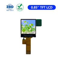 Écran LCD TFT SPI de 0,85 pouce 128x128 avec 262K couleurs et rétroéclairage LED, pilote ST7735, ultra mini carré pour capteurs IoT