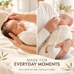 Bamboo Baby <b>Swaddle</b> | Newborn <b>Swaddle</b> <b>Blanket</b> | Adaptive Comfort Wrap Arms In Hands Up Arms Out Baby Sleep Sack Soft Breathable - Product Image 4