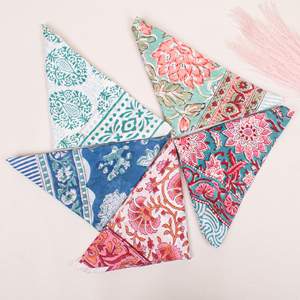 Sweat-Absorbent <b>Square</b> <b>Scarf</b> Durable Sport Wristband Neck Wrap Premium Quality Floral Pattern Cotton Multicolor Bandana - Product Image 5