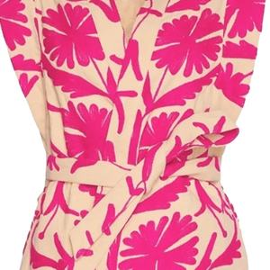 Chaqueta corta Bohemia sin mangas para mujer, chaqueta Floral bordada - Product Image 2