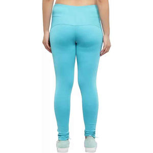 Pantalones Deportivos de Algodón Tejido para Mujer, Leggings de Yoga sin Costuras con Efecto Push-Up, Venta al Por Mayor - Product Image 5