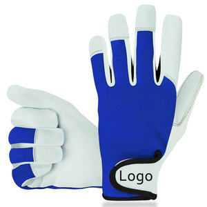 Guantes de Equitación Transpirables con Agarre de Cuero Suave en Relieve, OEM ODM, para Todas las Estaciones, Unisex, con Correa Ajustable - Product Image 3