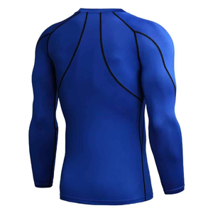 Nouveau style, prix raisonnable, rashguards personnalisés respirants, écologiques, à séchage rapide, anti-UV, en polyester/nylon, pour hommes, short de sport - Product Image 3