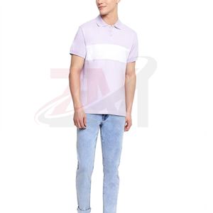 เสื้อโปโลแฟชั่นผู้ชายมีปก สไตล์ลำลองสำหรับธุรกิจ ไซส์ใหญ่ เสื้อโปโลผู้ชายผ้าฝ้าย ไซส์ใหญ่ แขนสั้น - Product Image 4