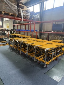 Petite plate-forme hydraulique de table élévatrice de ciseaux de manivelle 200kg 300kg chariot manuel de chariot de camion - Product Image 6