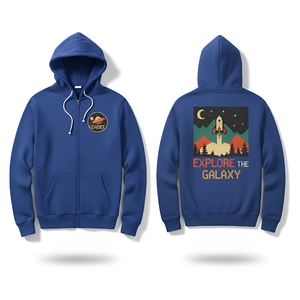 Sweat à capuche zippé personnalisé pour homme 2026, en molleton bouclette 410 GSM, écologique, séchage rapide, respirant, pour l'entraînement sportif, personnalisable - Product Image 4