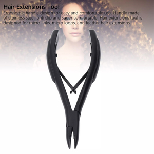 Pince à micro-perles pour extensions capillaires, en acier, pour soins et coiffage des cheveux, robuste, meilleure pince professionnelle pour extensions capillaires - Product Image 6