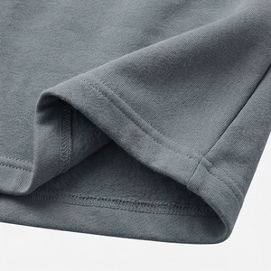 Conjunto de 2 Piezas para Mujer, Sudadera y Pantalones Cortos de Punto, Cuello Redondo, Corte Holgado, Color Sólido, Casual, para Todas las Temporadas, Largo por Encima de la Rodilla - Product Image 6