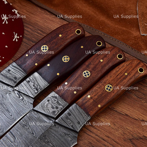 Custom Hand Forged Full Tang Damascus Steel Wholesale BBQ Steak <b>Knives</b> <b>Set</b> OEM ODM Available High Quality Paring Chef <b>Knives</b> - Product Image 2