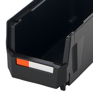 กล่องเก็บของพลาสติกแบบซ้อนได้ 8 ชิ้น ขนาด 10.9 x 5.5 x 5.1 นิ้ว สำหรับจัดระเบียบตู้เสื้อผ้า - Product Image 2