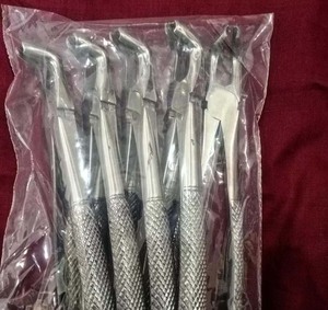 Pinzas de Extracción Pediátricas Atraumáticas Médico-Quirúrgicas Dentales de Acero Inoxidable, Juego de 10 Piezas, Certificación CE Pentax, Clase I - Product Image 5