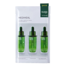 Maschera in Fogli Mediheal Tea Tree Ampoule 10 Pezzi/20 Pezzi/Confezione Trattamento Viso Erboristico per Acne Prezzo Scontato - Product Image 1