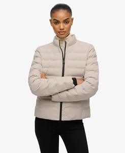 Chaqueta Premium Acolchada para Mujer, para Invierno, Informal, para Uso en Exteriores, Resistente al Viento, con Cierre de Cremallera y Bolsillos Laterales - Product Image 1
