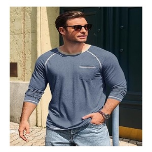 Over size heavy cotton <b>Men's</b> Fashionable Solid O Neck T <b>Shirts</b> Stylish Casual Long Sleeve T <b>Shirts</b> For <b>Men</b> From Bangladesh - Product Image 4