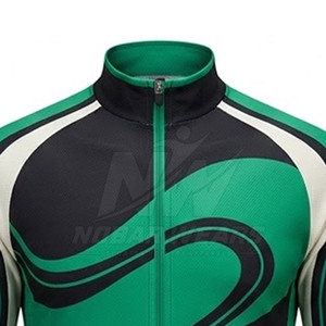 Chaqueta Deportiva de Ciclismo Transpirable con Material Ligero, Construcción Resistente al Viento, Cierre Frontal Completo y Detalles Reflectantes - Product Image 6