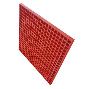 Grille en fibre de type maille de 15 mm, légère, résistante à la corrosion, pour passerelles industrielles sûres et antidérapantes - Product Image 1
