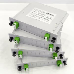 Divisor PLC de Fibra Óptica Monomodo 1x2 LC APC Tipo Insertable para CATV - Product Image 6