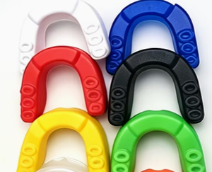 Protège-dents en silicone personnalisé HAWK SPORTS INDUSTRIES, anti-ronflement, anti-grincement des dents, moulable, ajustable - Product Image 2