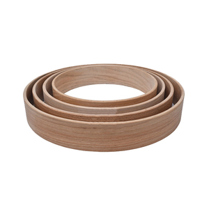 Red <b>Oak</b> Wood Shamanic Drum Hoops | Shaman Drum <b>Frames</b> | Drum shells | Bodhran Drum | Wooden Rings - Product Image 2